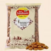 500 gm sri sauham premium almonds kernels