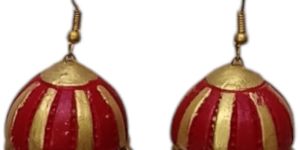 Festival Collection Handcrafted Terracotta Earrings