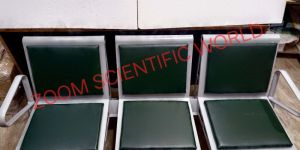 Mild Steel Three Seater Waiting Chair ,