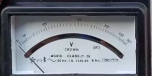 MR 65 Rear AC Ammeter Rectifier Type