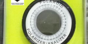 Polaroid Disc For Laboratory