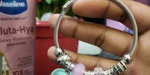 Pandora Inspired Bracelet-Lavender