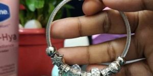 Pandora Inspired Bracelet-White