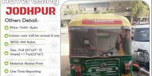 Auto Rickshaw Branding Service Jodhpur Rajasthan