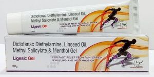 Diclofenac Diethylamine, Linseed Oil, Methyl Salicylate & Menthol Gel