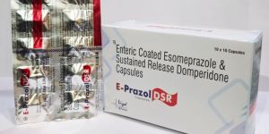 Enteric Coated Esomeprazole And Sustained Release Domperidone Capsules