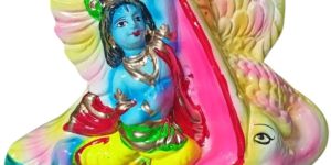 janmastami collection terracotta krishna leela clay sculpture set