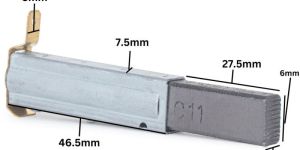 Vacuum Cleaner Motor Carbon Brush