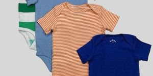 SIB1003 Organic Cotton Baby Bodysuits