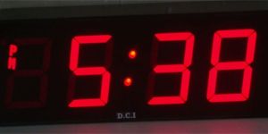 Digital Wall Clock