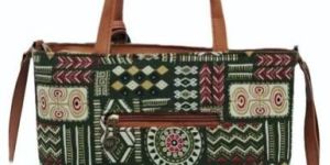 Ladies Printed PU Leather Hand Bag