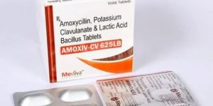 Amoxycillin 500mg Potassium Clavulanate 125mg & Lactic Acid Bacillus Tablets