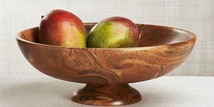 Wooden Fruit Bowl