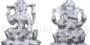 Parad Laxmi Ganesh Idol
