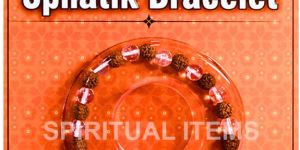 Sphatik Rudraksha Bracelet