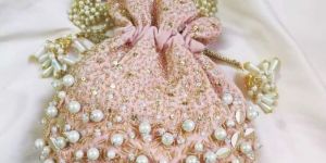 Party Wear Multi Fringe Potli Bag