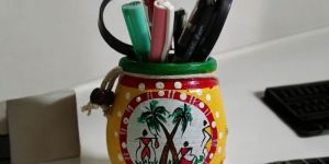 Festival Corporate Business Gifting Terracotta Pen Stand