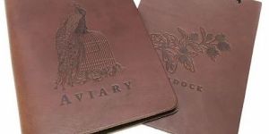 Leather Menu Folder Design Service