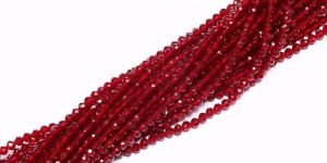 Maroon Hydro Spherical Crystal Beads
