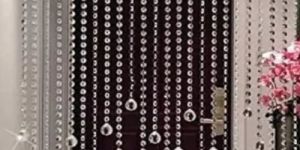 Silver Round Glass Crystal Beads