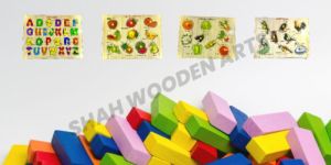 Wooden Alphabet Educational Puzzle