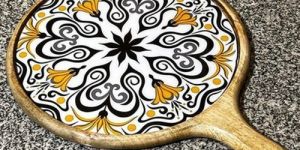 Wooden Epoxy Pizza Platter