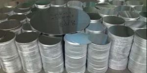 Silver Aluminium Circle