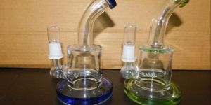 Transparent 6 Inch Mini Glass Water Pipe Bongs