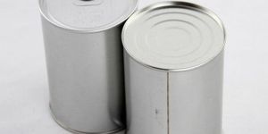 Metal Round Tin Container