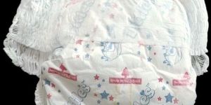 Nonwoven Littles Printed Disposable Baby Diaper Pant