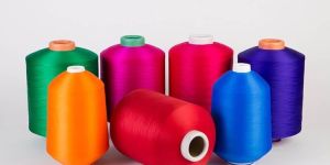 Multicolor Dyed Polyester Spun Yarn