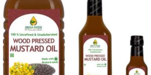 Aroga Foods Cold Pressed Mustard Oil