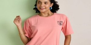 Ladies Funny Round Neck T-Shirts