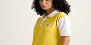 Ladies Yellow Polo T-Shirts