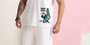 Mens White Co Ord Set