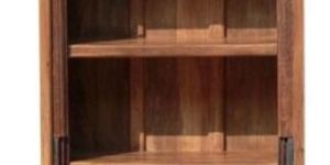 3 Shelves Designer Antique Wooden Bookshelf