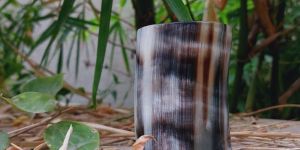 Handcrafted Buffalo Horn Drinking Shot Glass Cup