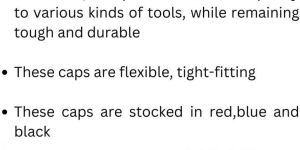 Cutting Tools Protection Caps