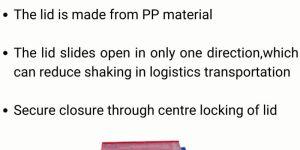 Insert Pack Plastic Tool Box (1 Way Opening)