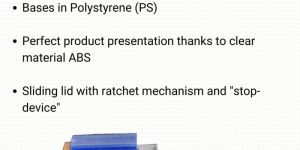 Insert Pack Plastic Tool Box With Ratchet Mechanism