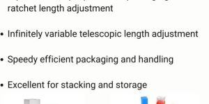 Square Telescopic Plastic Tool Box