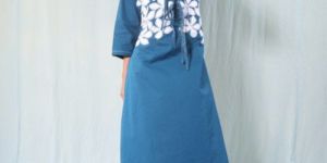 Cotton Embroidery Women Dress