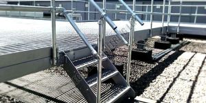 Stainless Steel Platforms Walkways Safety Rails Fabrication