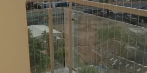 Invisible Balcony Grills