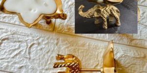 Aluminium Metal Lotus Diya