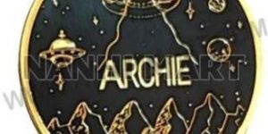 Archies Fancy Design Keychain