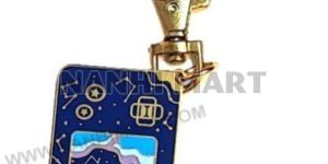 Brass Fancy Keychain