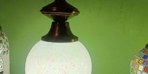 6in Glass Ball Pendent Light