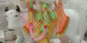 Marble Krishna Statue