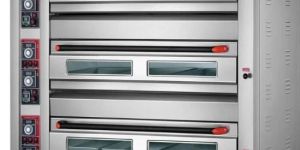 Gas 3 Deck 9 Trays Oven